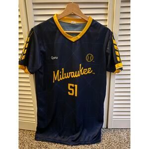 Milwaukee Brewers Freddy Peralta Soccer Jersey SGA